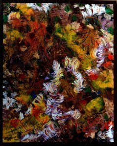 Touffu tout enflammé