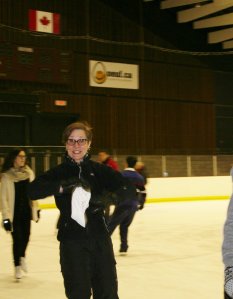 Le mercredi nous allons patiner.