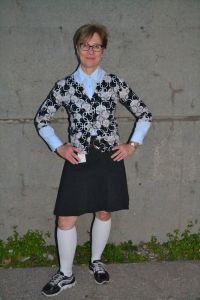 J'ai oublié d'étendre mes bras comme le fait Emma