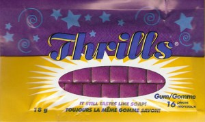 Petite, j'aimais toutes les saveurs des gommes.