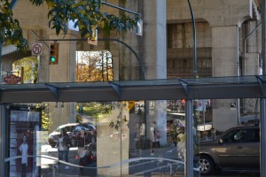 Paysage urbain complexe