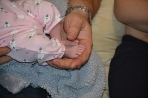 Un Denauzier grand-papa heureux.