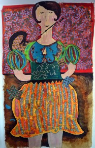 De Matriochka souffrant d'un léger strabisme, la dame est devenue belle meunière, dotée de jambes !