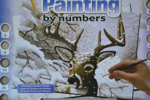 J'ai annoncé hier que je mettrais en ligne aujourd'hui la version originale du chevreuil, telle qu'il apparaît sur le carton d'emballage.