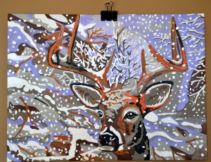 Mon chevreuil fini. Finny.