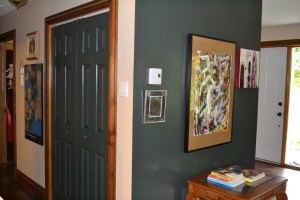 Portes et mur accent.