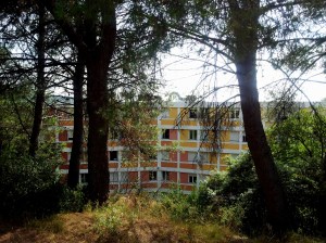 La résidence universitaire de Cuques à Aix-en-Provence.