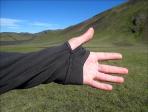 Zoom sur le passe pouce