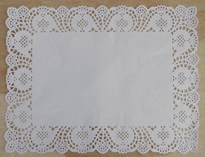 12-15-7-pouces-Rectangle-Blanc-dentelle-Napperons-de-Papier-sulfuris-G-teau-Alimentaire-Pad-De
