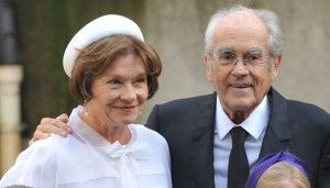 Macha Meril et Michel Legrand se marient - Paris